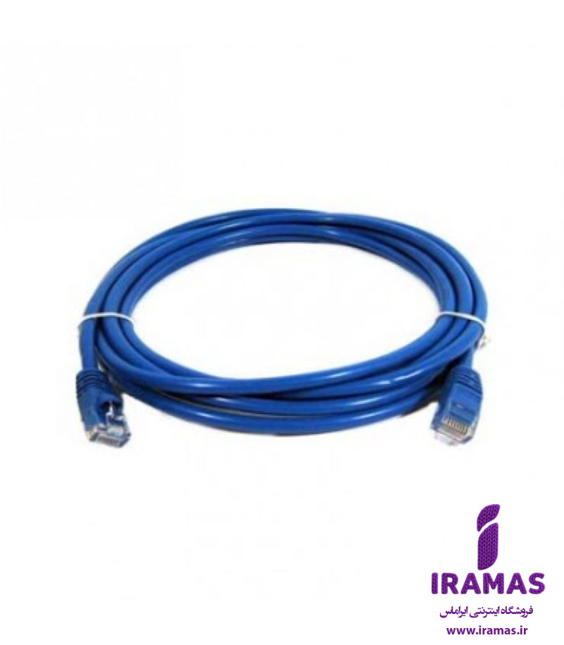 کابل شبکه لگراندcat6 سی سانتی - ایراماس 
