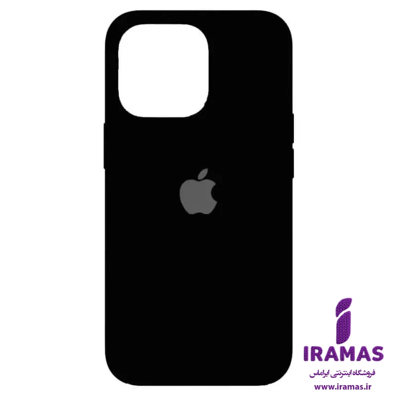 قاب سیلیکونی گوشی آیفون iphone 14 Promax مشکی - ایراماس 