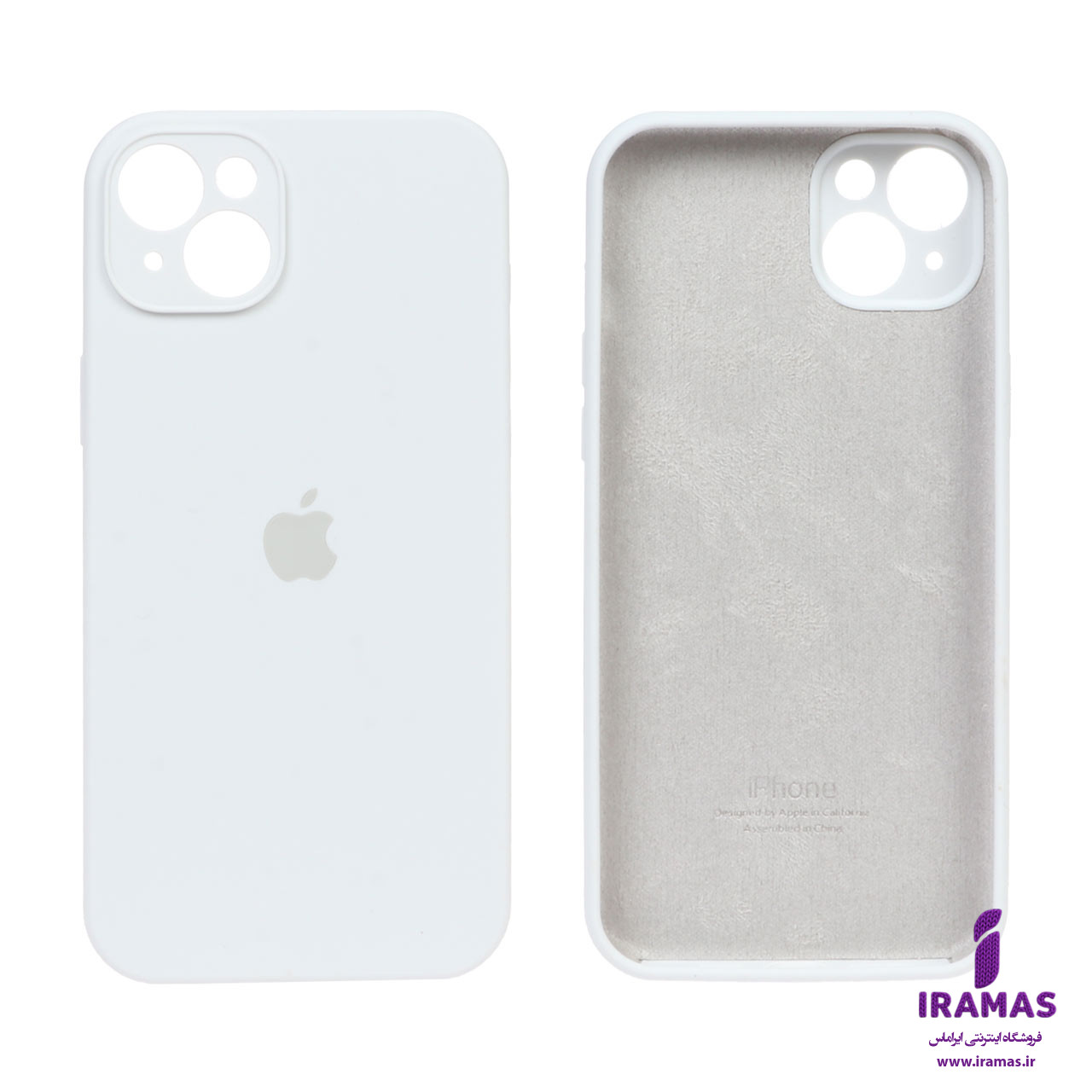 قاب سیلیکونی مگ سیف Iphone 14 رنگ سفید - ایراماس 