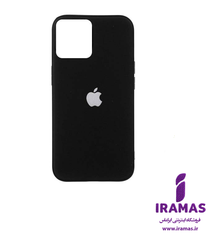 قاب سیلیکونی گوشی آیفون 14 مشکی - ایراماس 