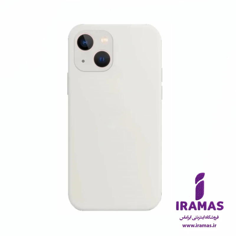 قاب سیلیکونی اپل آیفون iphone 15 سفید - ایراماس 