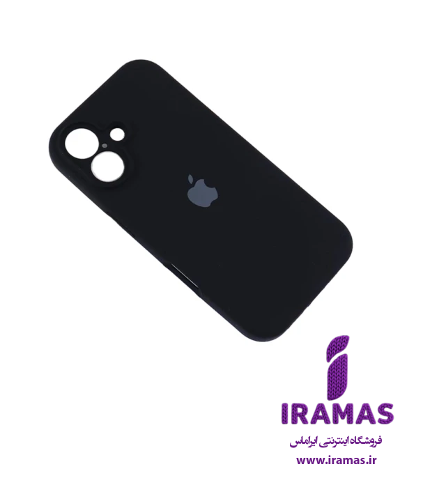 قاب سیلیکونی مگ سیف برای آیفون 16 مشکی - ایراماس 