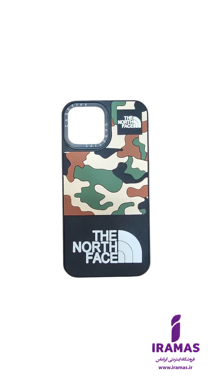 قاب آیفون 13 پرومکس طرح ارتشی The north face - ایراماس 