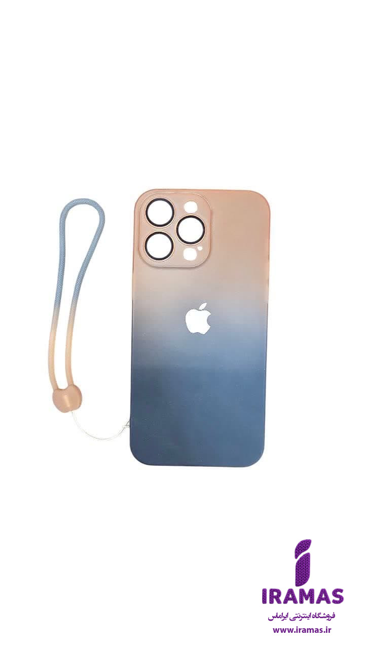 قاب آیفون 15 پرومکس دو رنگ بند دار - ایراماس 
