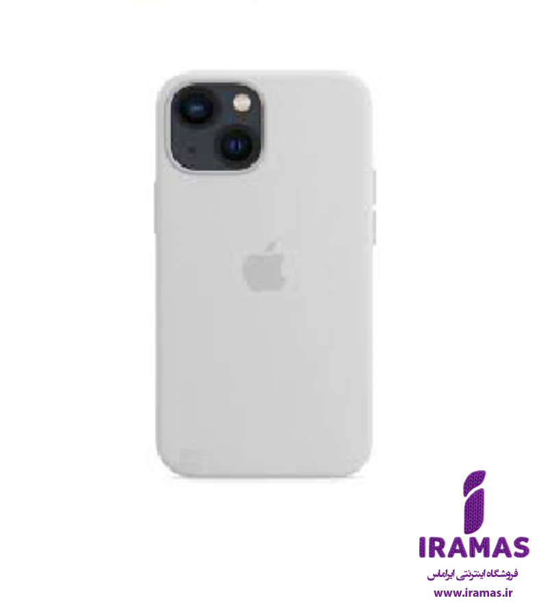 قاب سیلیکونی سفید آیفون iphone 13 - ایراماس 