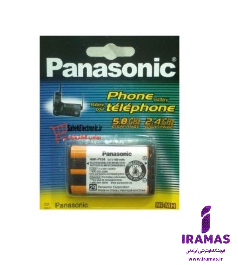 باطری تلفن پاناسونیک مدل 104 - ایراماس 