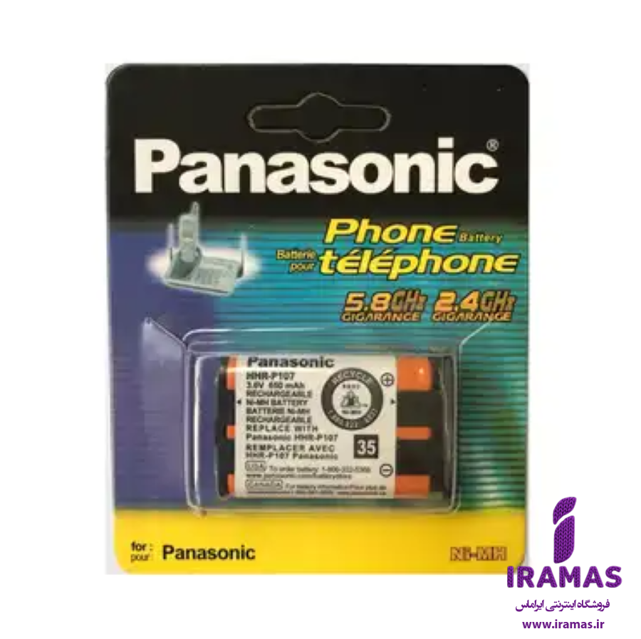 باطری تلفنی پاناسونیک مدل 107 - ایراماس 