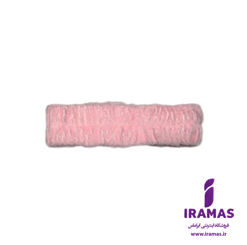 هدبند پولیشی ساده رنگ صورتی - ایراماس 
