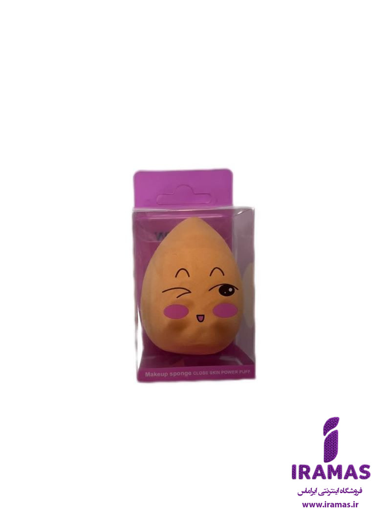 پد آرایشی مدل تخم مرغی رنگ نارنجی - ایراماس 