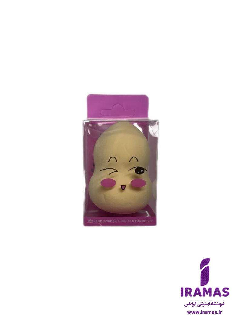 پد آرایشی بیوتی بلندر مدل تخم مرغی رنگ کرمی - ایراماس 