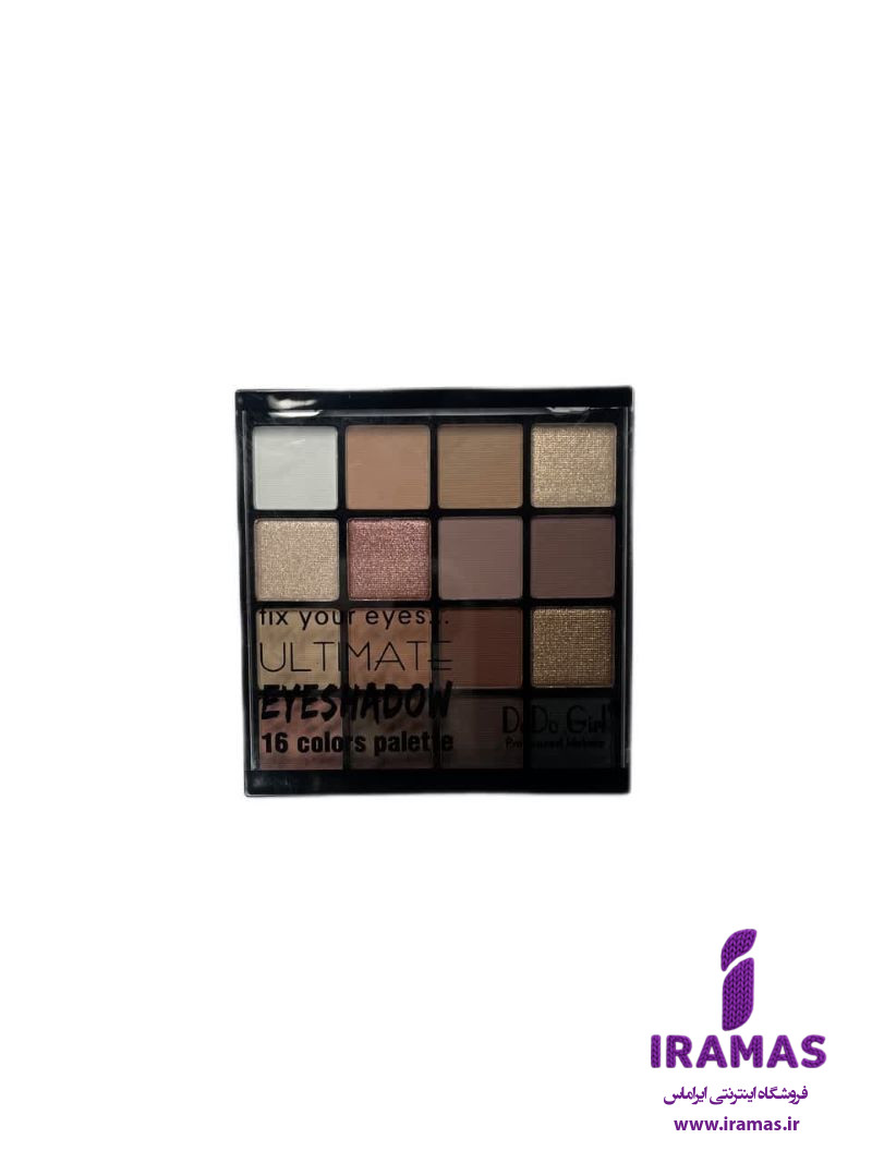 پالت سایه چشم 16 رنگ دودو گرل شماره 03 - ایراماس