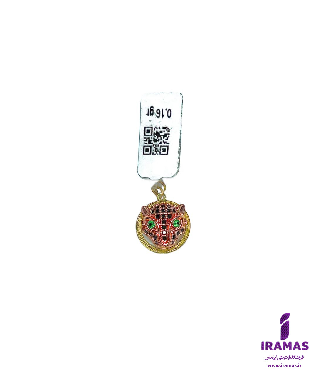 پلاک طلا طرح بلک پنتر - ایراماس 