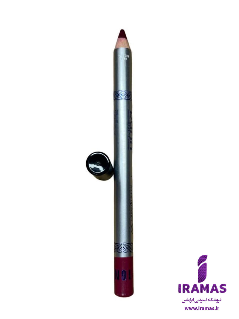 رژ لب مدادی بارین بیوتی شماره 16N تناژ  جیگری - ایراماس 