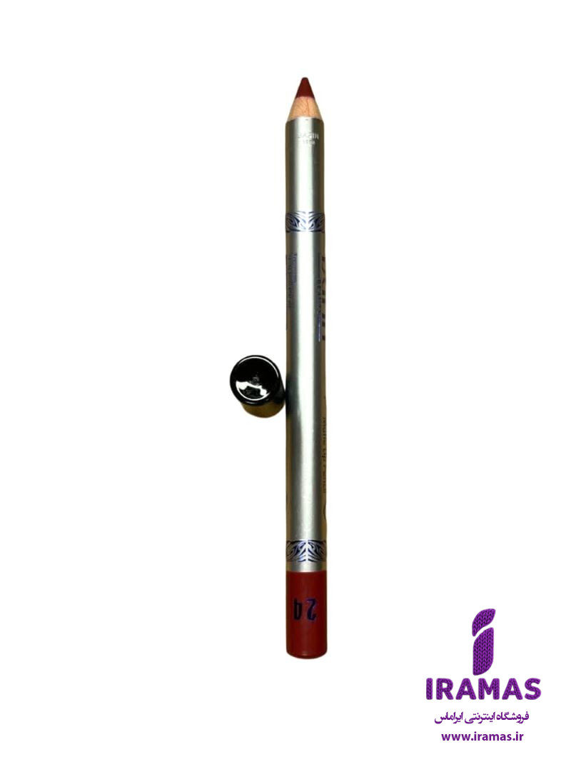 رژ لب مدادی بارین بیوتی شماره 24 تناژ قهوه ای - ایراماس 