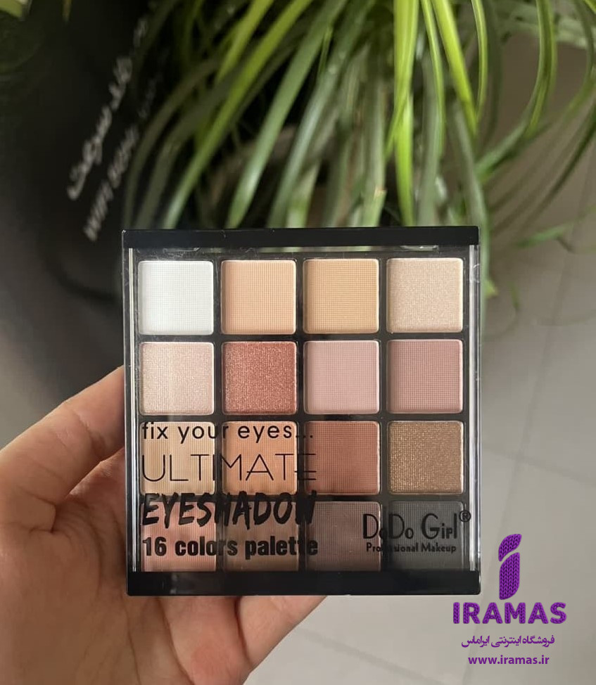 پالت سایه چشم 16 رنگ دودو گرل شماره 03 - ایراماس