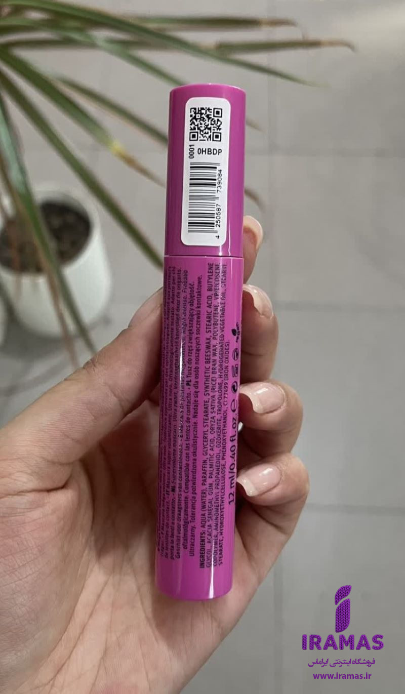 ریمل حجم دهنده اسنس صورتی مدل I Love Extreme Crazy Volume اصل - ایراماس