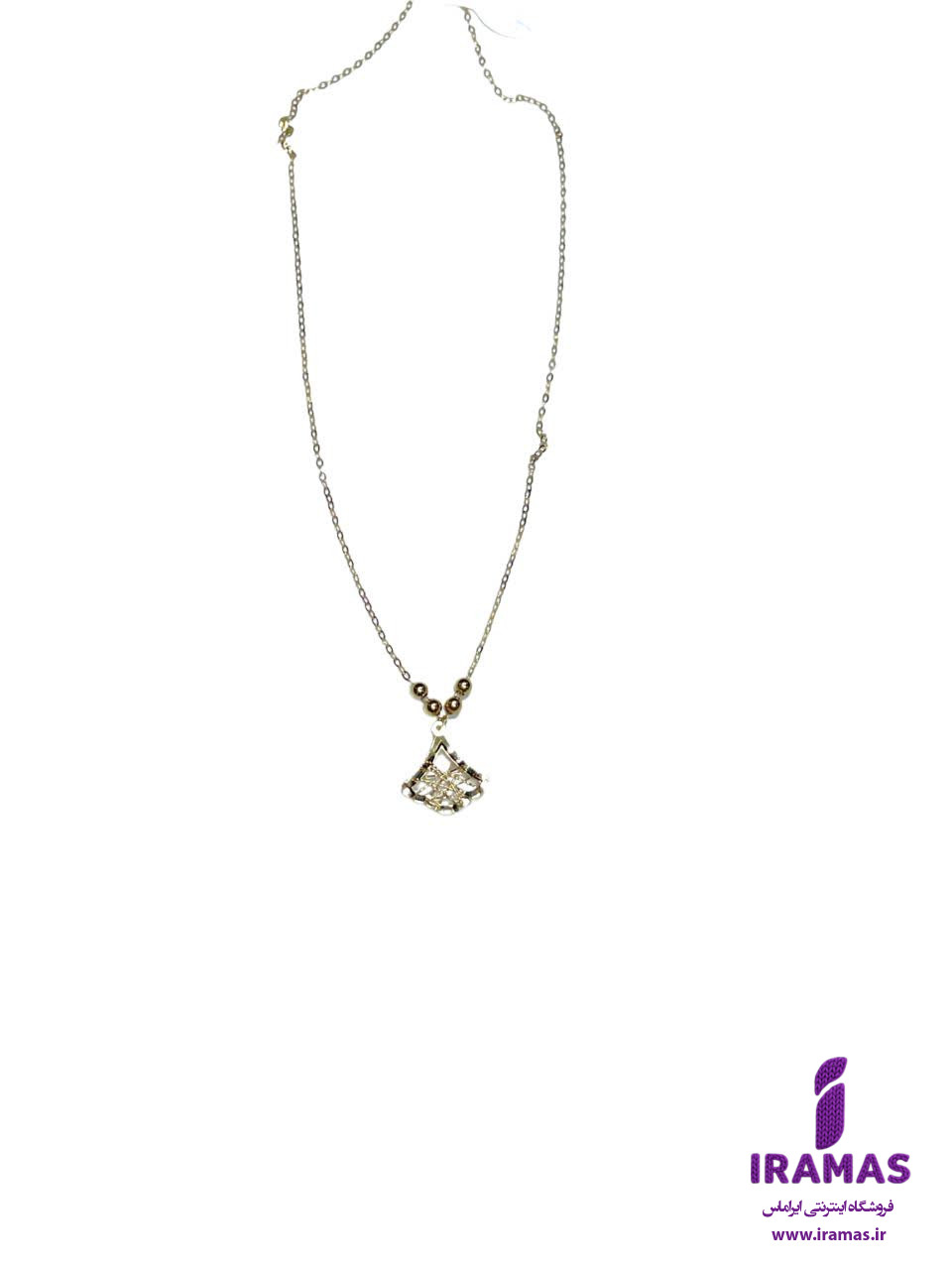 گردنبند طلا ایتالیایی سوپر لایت فانتزی - ایراماس 