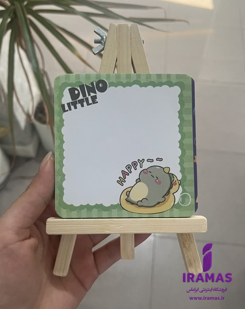 نوت بوم پایه چوبی طرح دایناسور - ایراماس