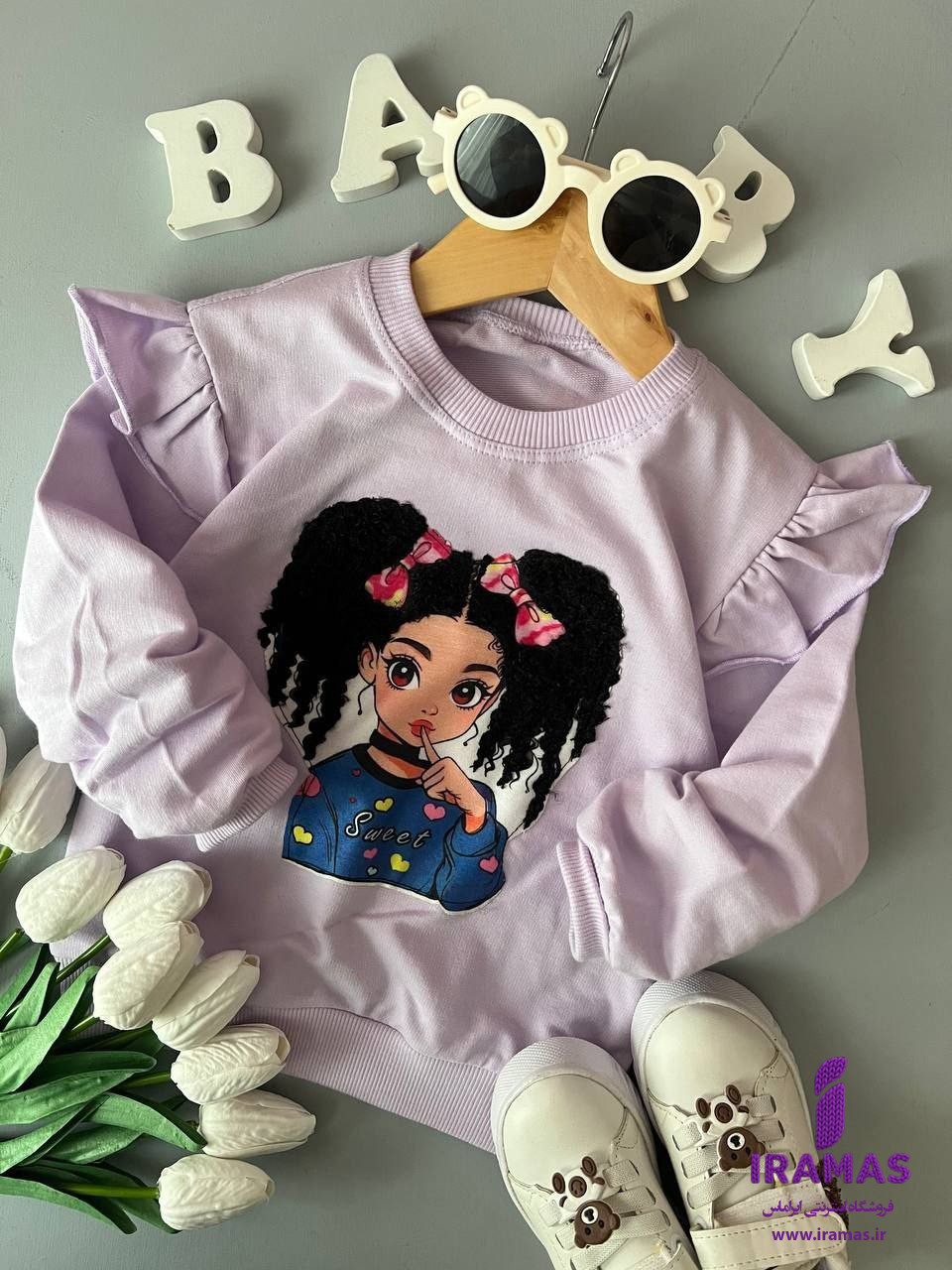 بلوز تک دخترانه چیندار - ایراماس