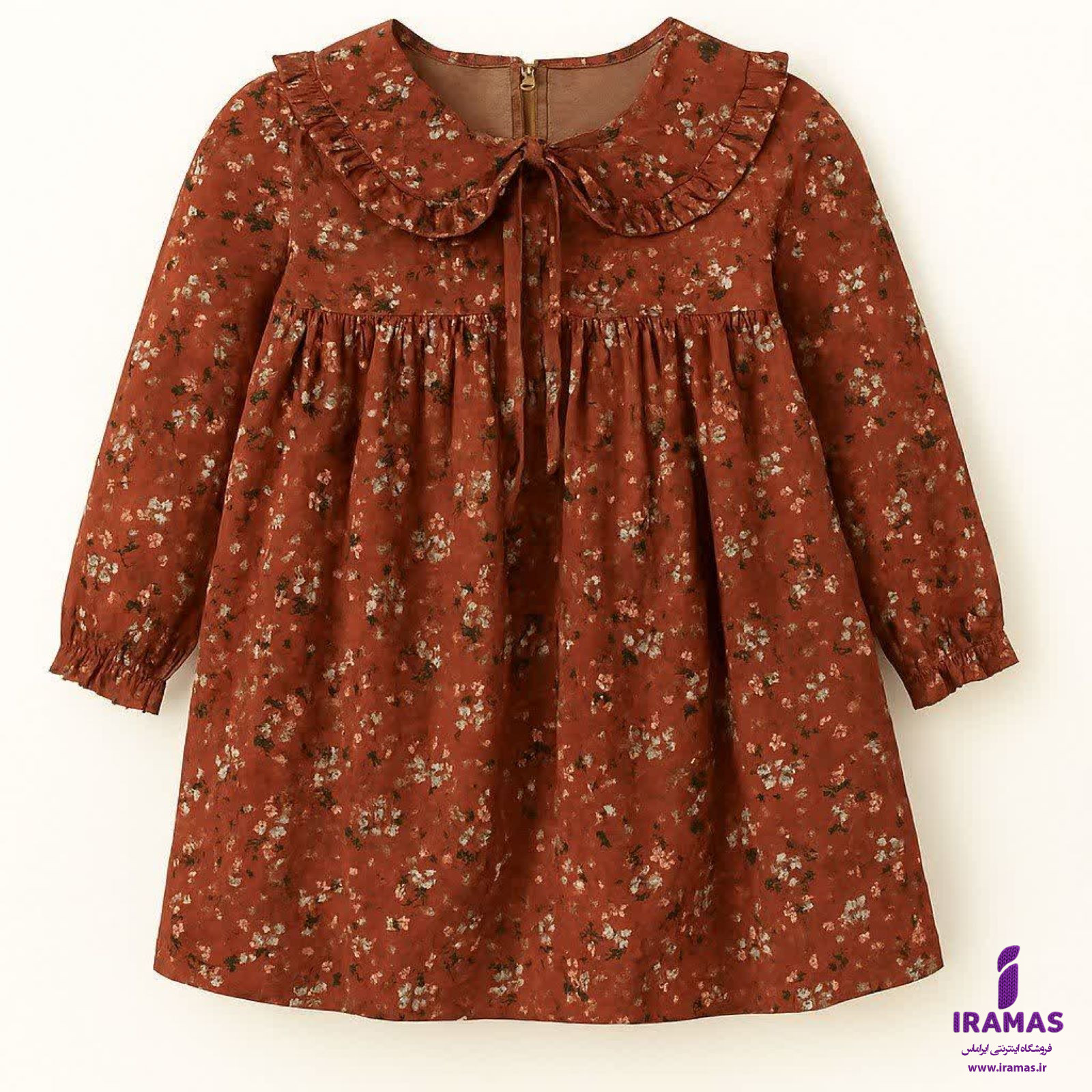 پیراهن بچگانه گل گلی - ایراماس 