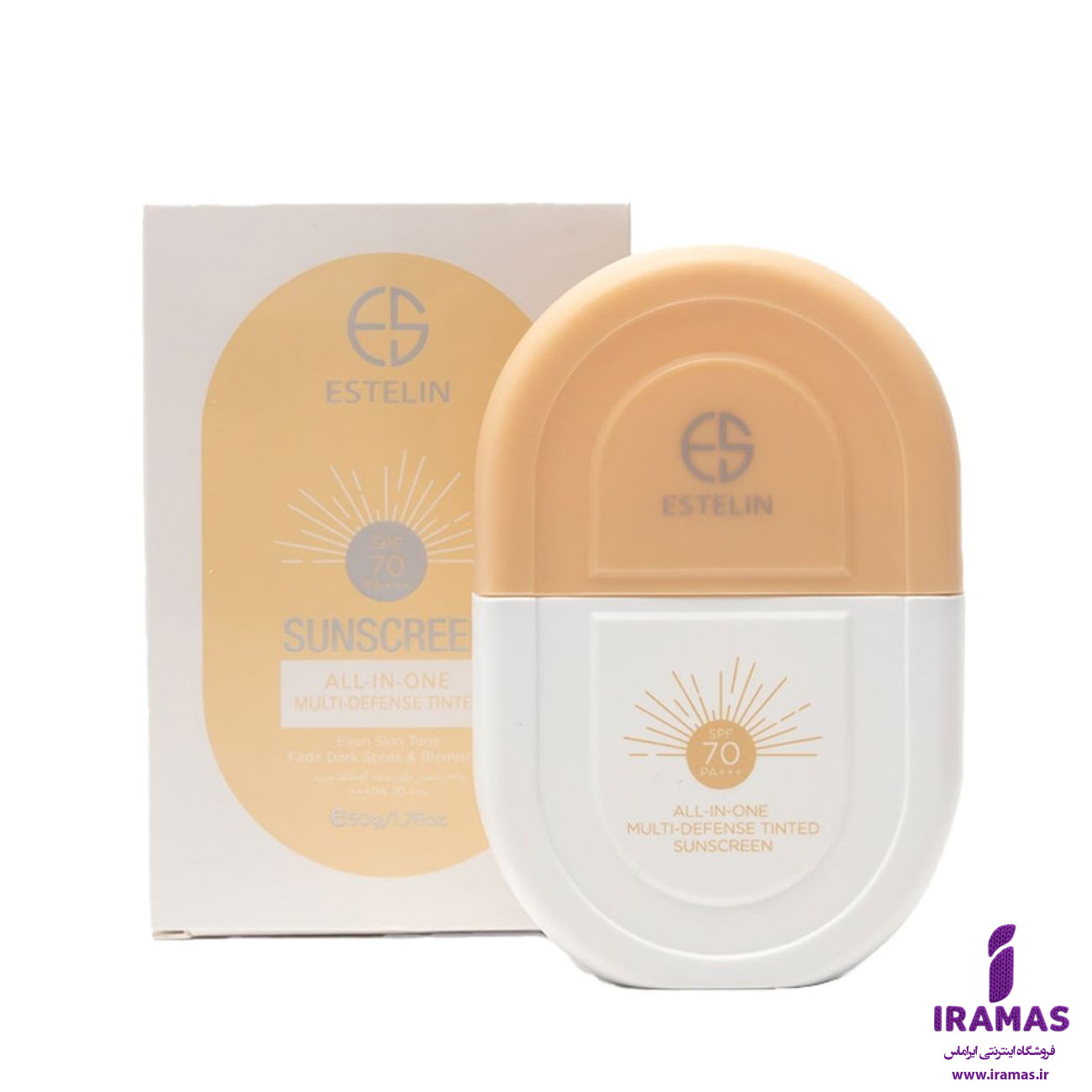 ضدآفتاب رنگی (تینتی) برند استلین - ایراماس 