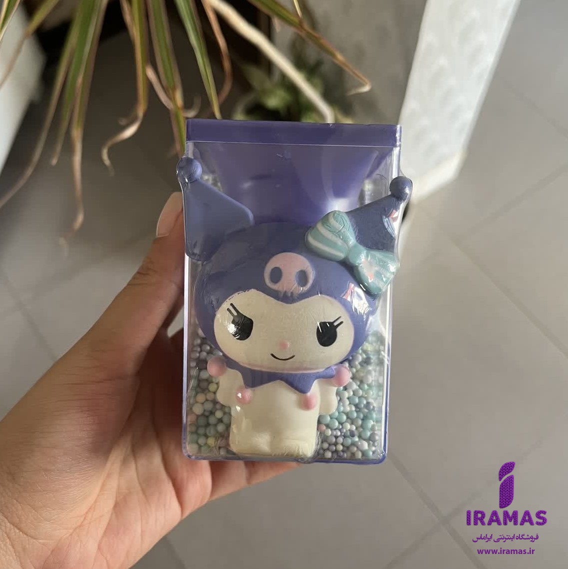 جا قلمی فانتزی دونه برفی اسکوئیشی طرح کرومی برند یونیک - ایراماس