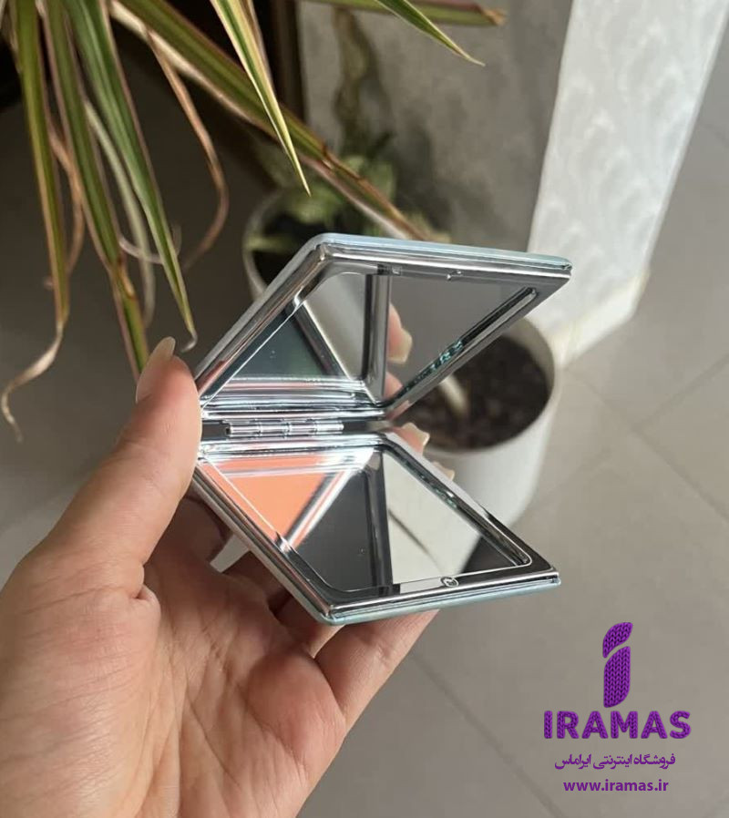 آینه جیبی طرح فانتزی مربعی - ایراماس