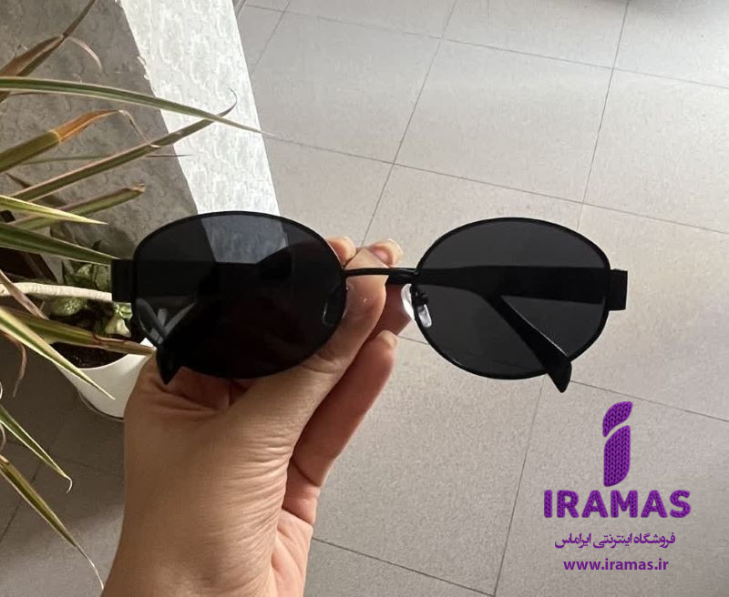 عینک آفتابی سلین به همراه کاور عینک پارچه ای - ایراماس