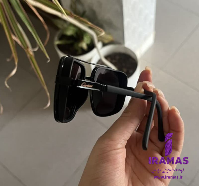 عینک آفتابی اسپرت CARTIER به همراه کاور عینک پارچه ای - ایراماس