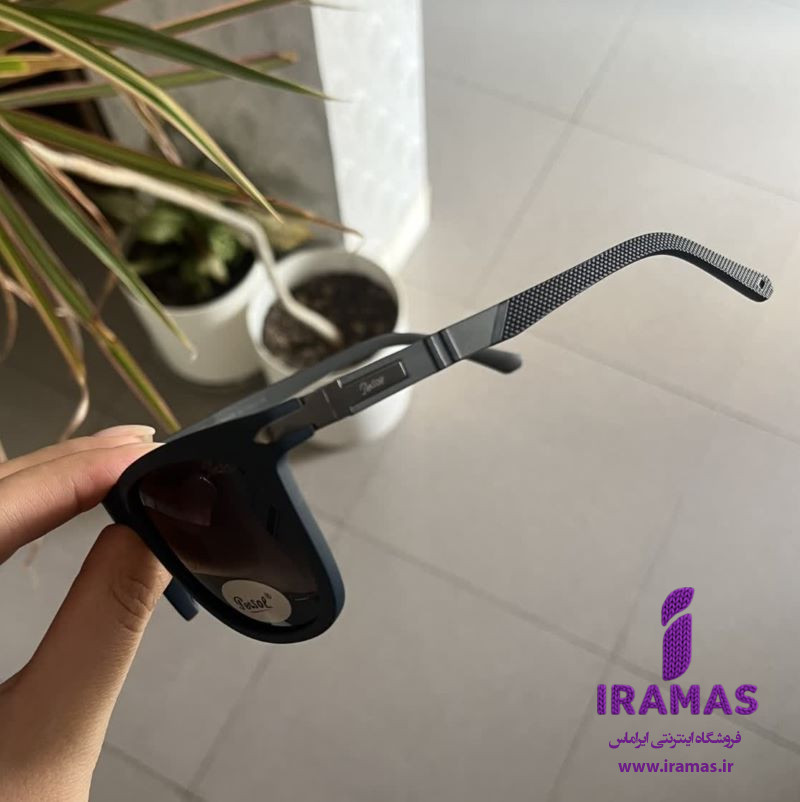 عینک آفتابی اسپرت برند پرسول به همراه کاور عینک پارچه ای - ایراماس