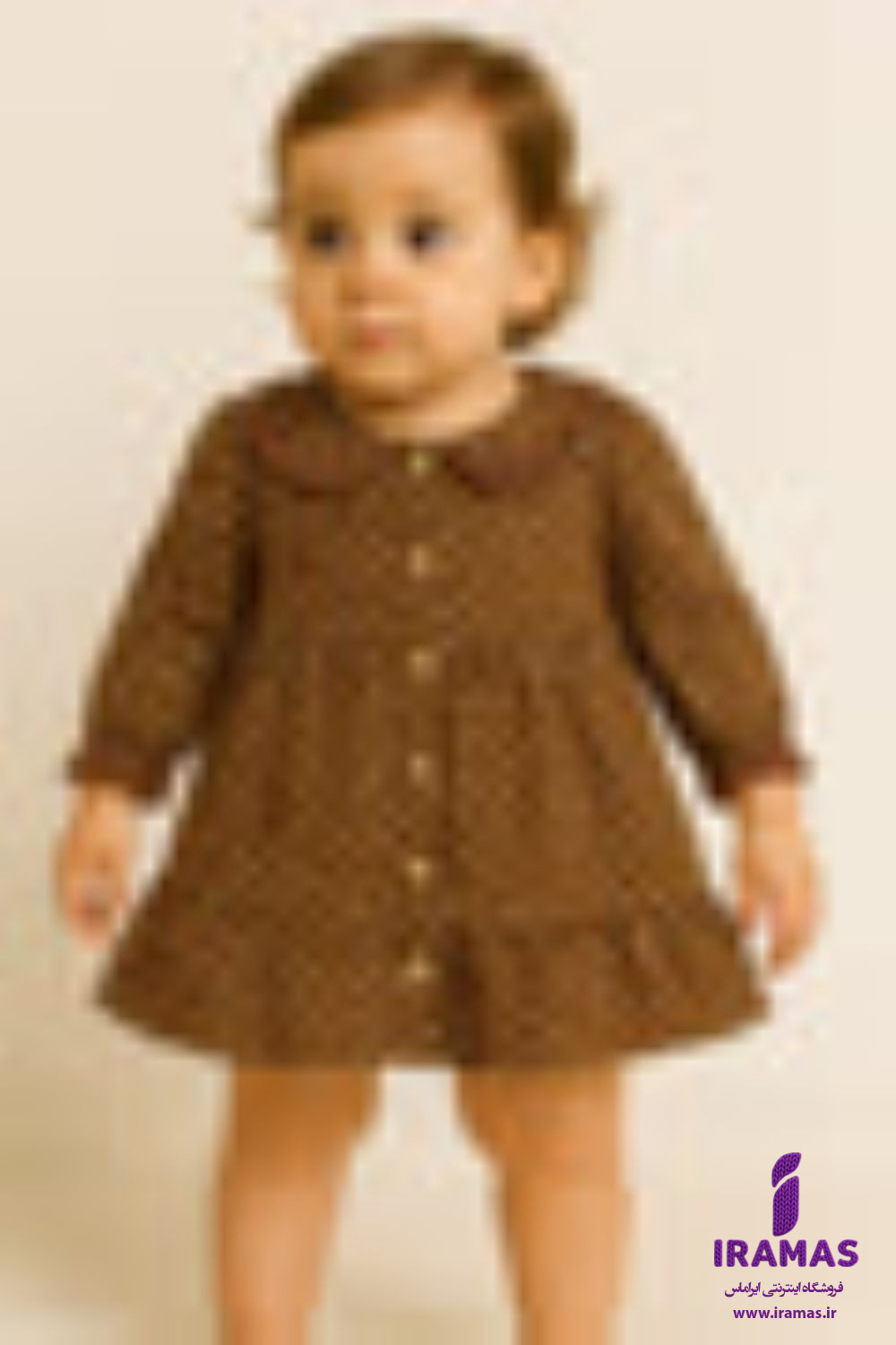 پیراهن پاییزه بچگانه گل گلی - ایراماس