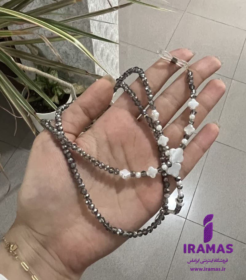 بند عینک کریستالی رنگ دودی - ایراماس