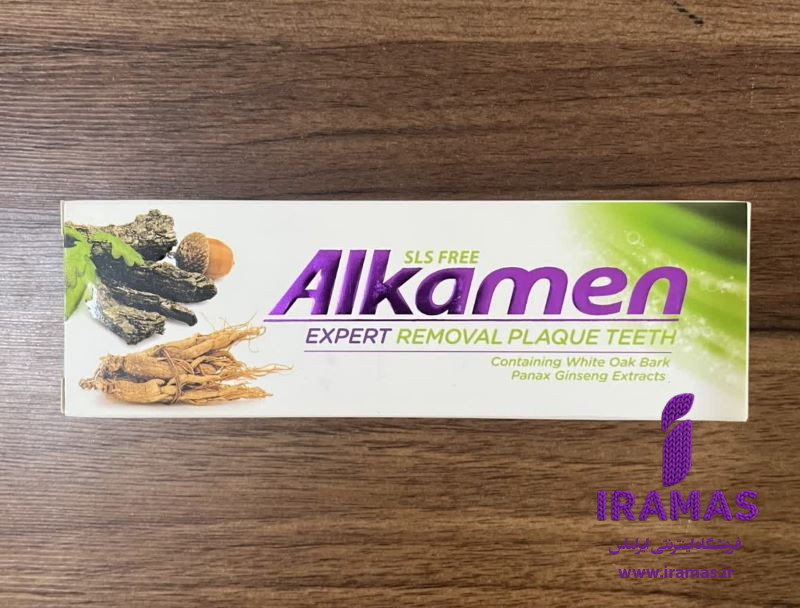 خمیر دندان ضد پلاک آلکامن - ایراماس