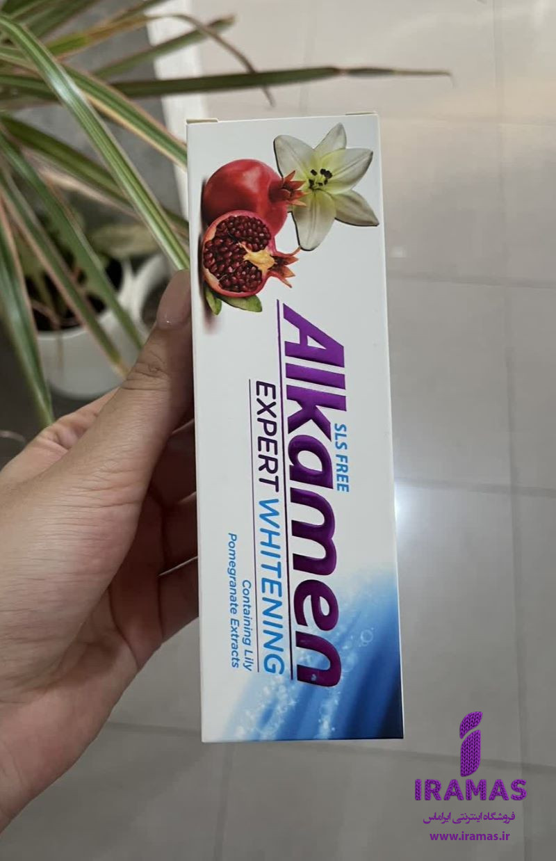 خمیر دندان سفید کننده دندان آلکامن - ایراماس