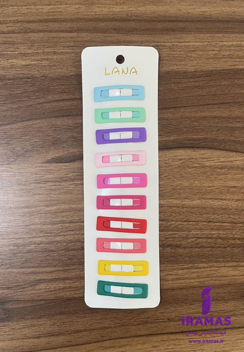 پک گیره زنانه تق تقی سایز کوچک مات 10 عددی - ایراماس