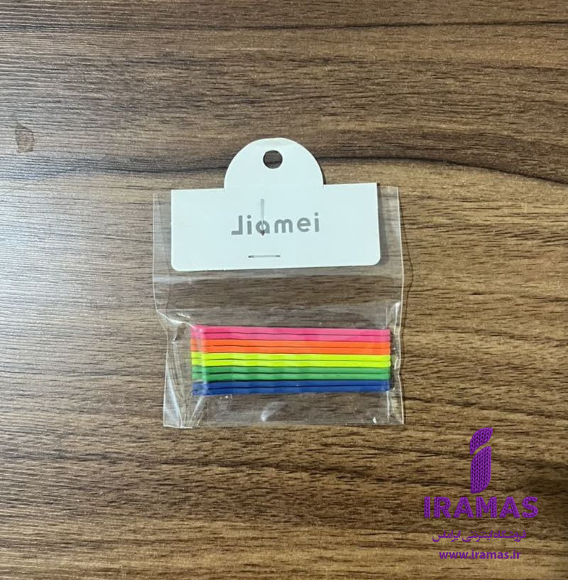 سنجاق مویی رنگی 10 عددی - ایراماس