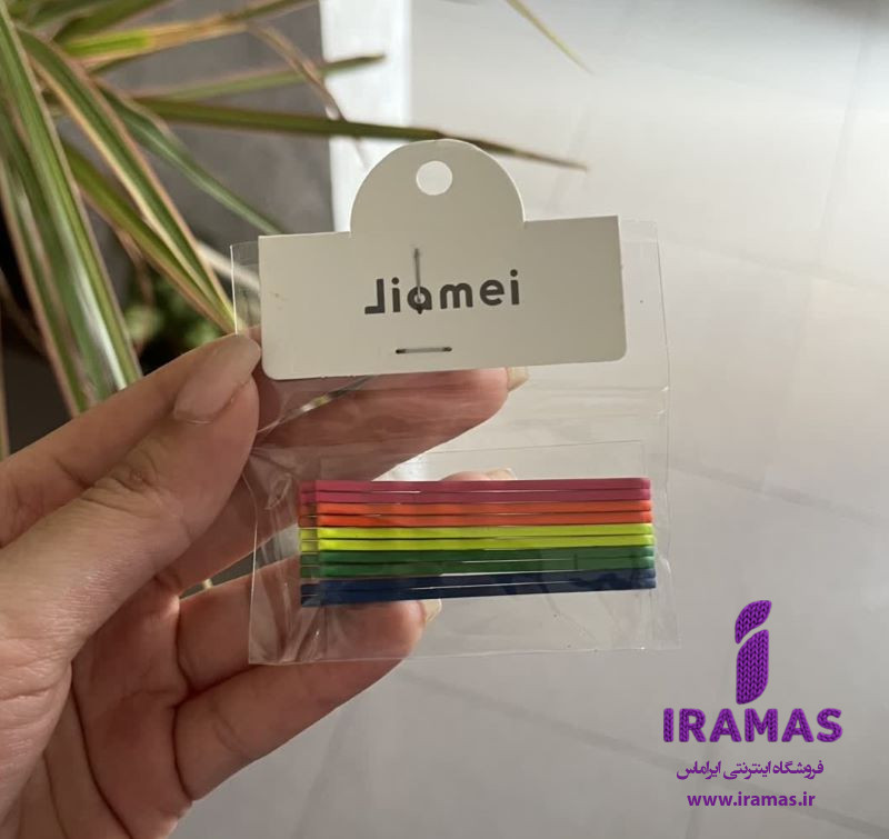 سنجاق مویی رنگی 10 عددی - ایراماس