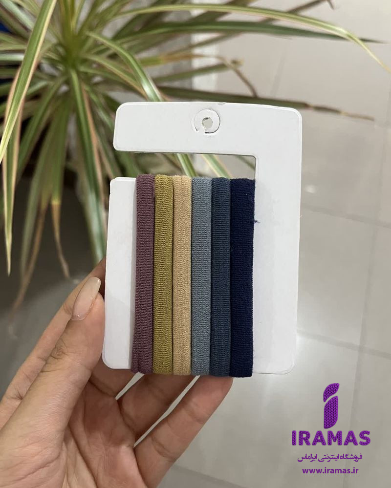 پک کش مو 6 عددی رنگی - ایراماس