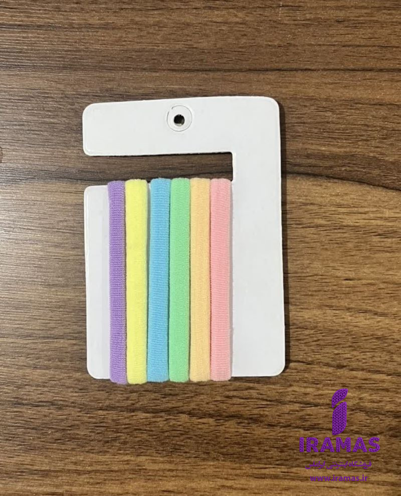 پک کش مو 6 عددی رنگی پاستیلی - ایراماس