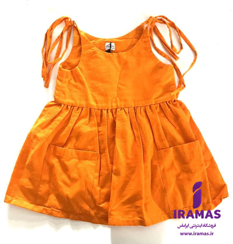 پیراهن بچگانه نارنجی - ایراماس