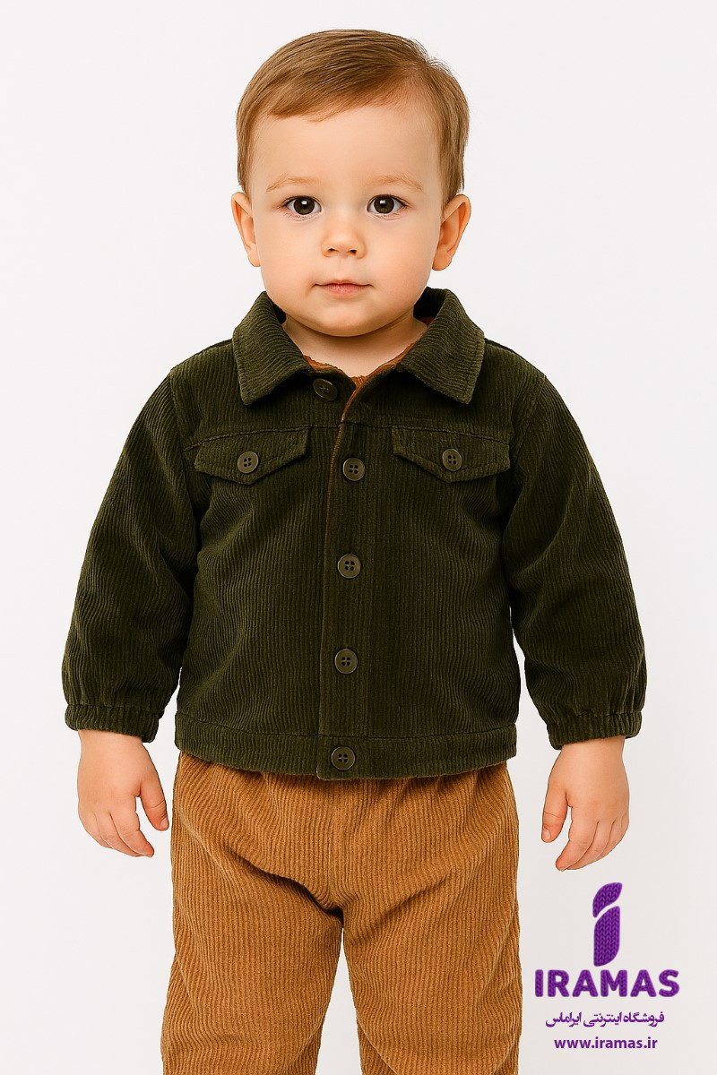 ست کت و شلوار بچگانه کبریتی با آستری خز - ایراماس