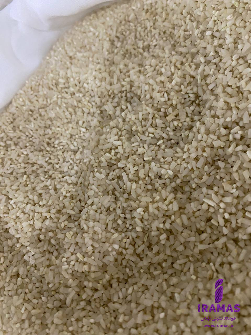 برنج نیمه (نیم دانه) طارم هاشمی شمال 10 کیلویی کیسه ای امساله - ایراماس
