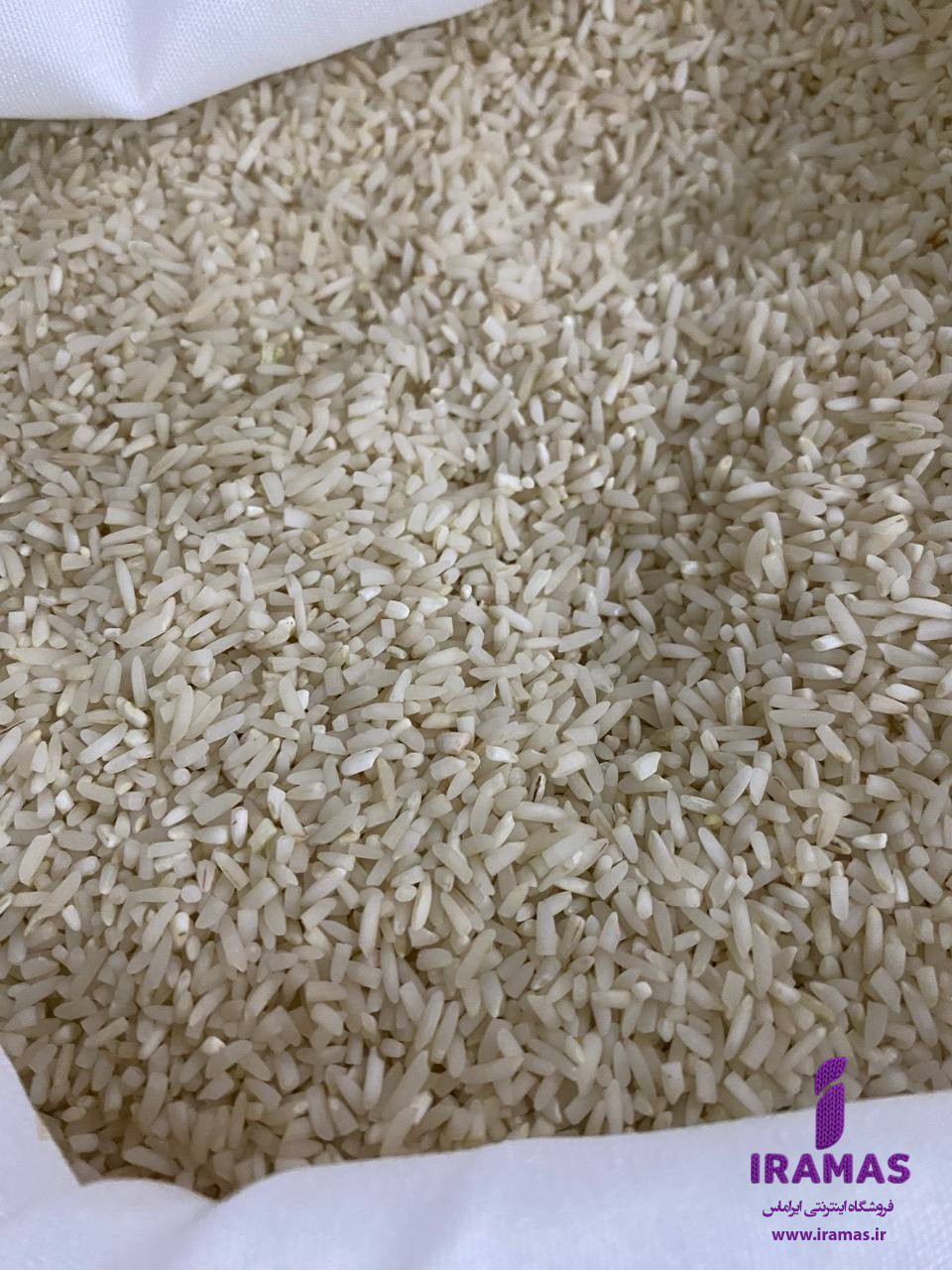 برنج لاشه طارم هاشمی 10 کیلویی کیسه ای امساله - ایراماس
