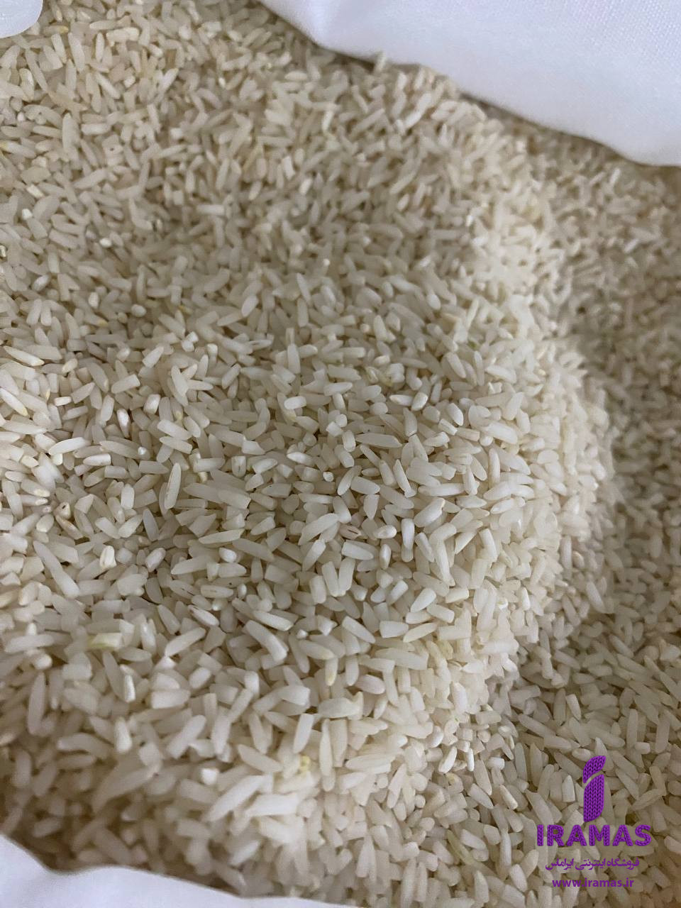 برنج لاشه طارم هاشمی 10 کیلویی کیسه ای امساله - ایراماس