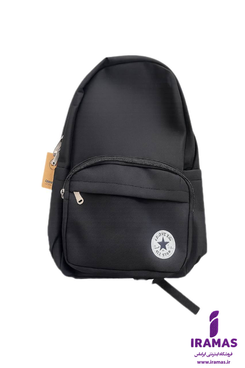 کوله پشتی آل استار مشکی ساده - ایراماس