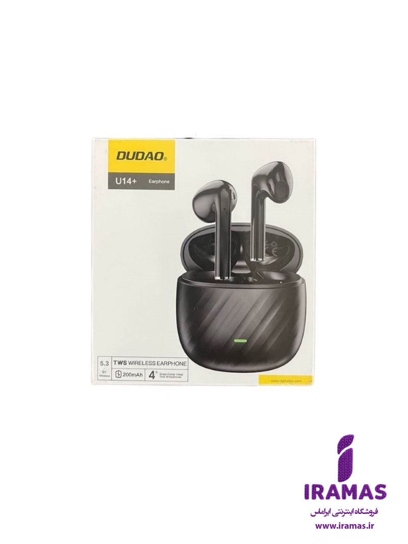 ایرپاد Dudao U14+ TWS 5.3 مشکی - ایراماس