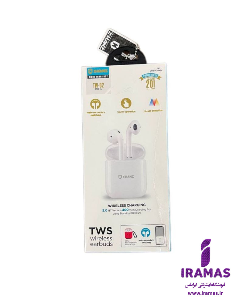 ایرپاد بلوتوثی ایکس هانز مدل TW-02 - ایراماس