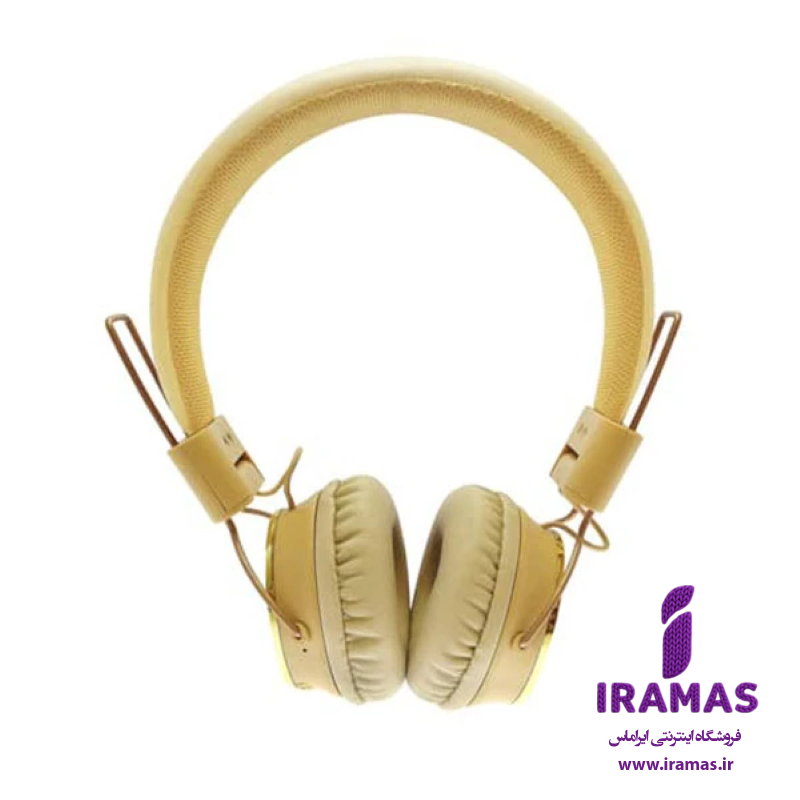 هدفون بی سیم کلومن مدل K2 رنگ کرم - ایراماس