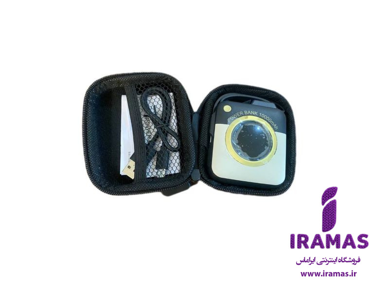 پاوربانک DUDAO مدل K23C با ظرفیت 10000 مدل دوربین عکاسی - ایراماس