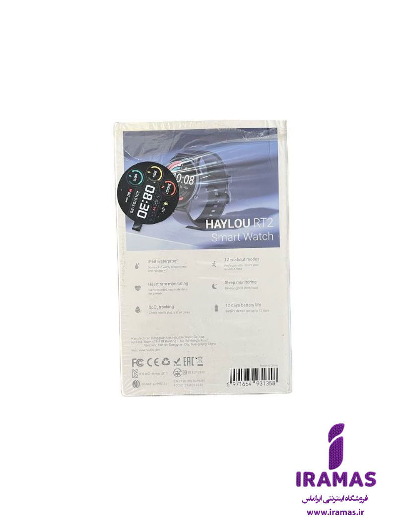 ساعت هوشمند هایلو مدل RT2 - ایراماس